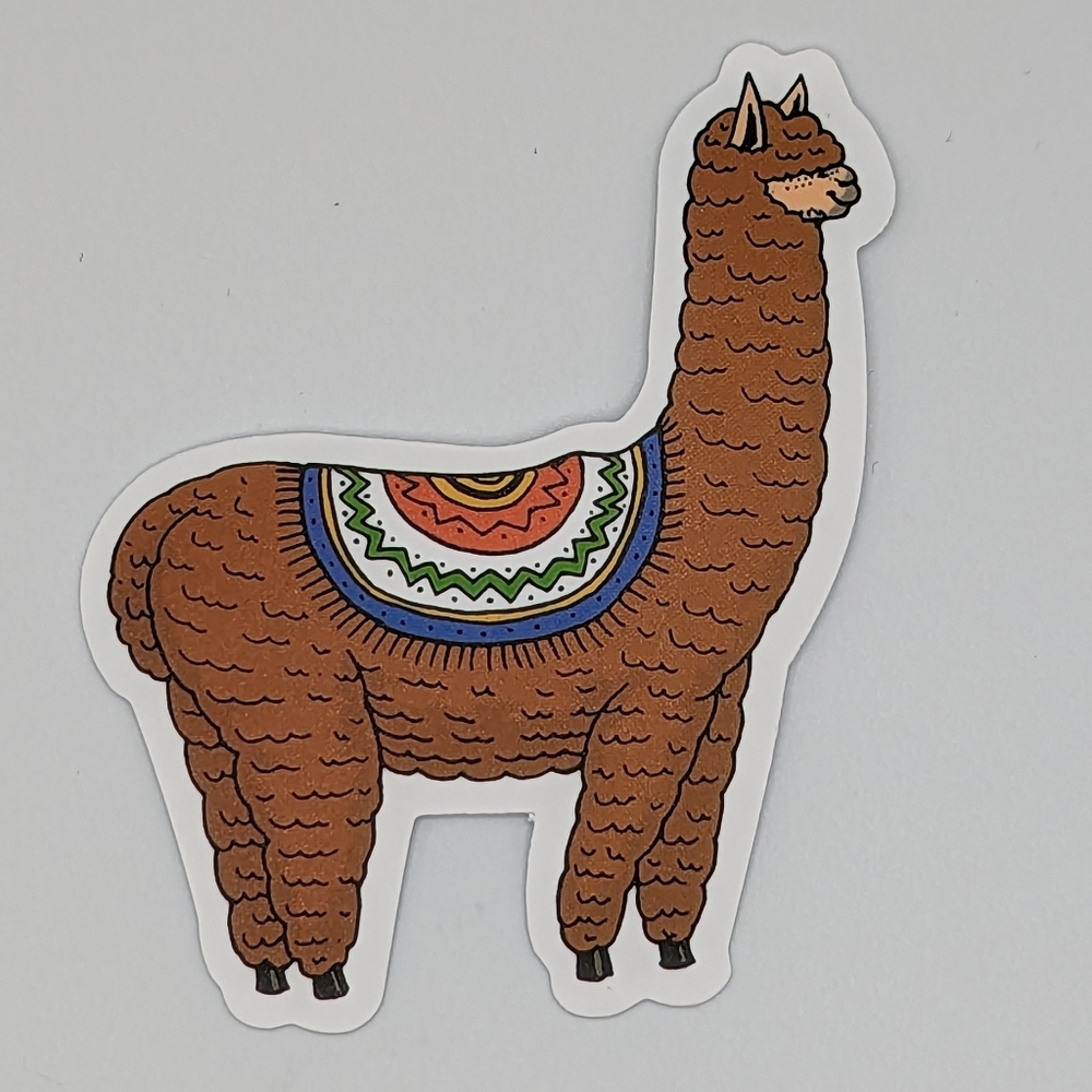 Llama Sticker